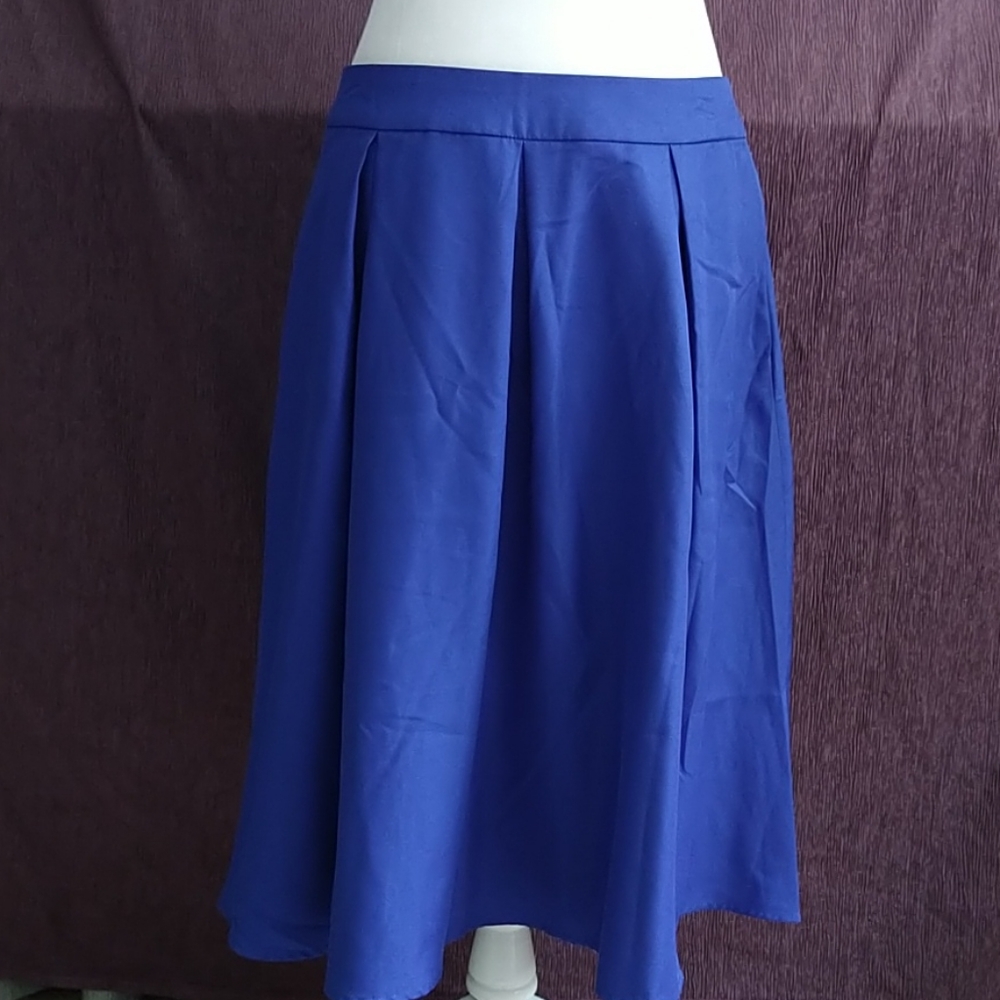 Blue Skirt w/pockets NWT